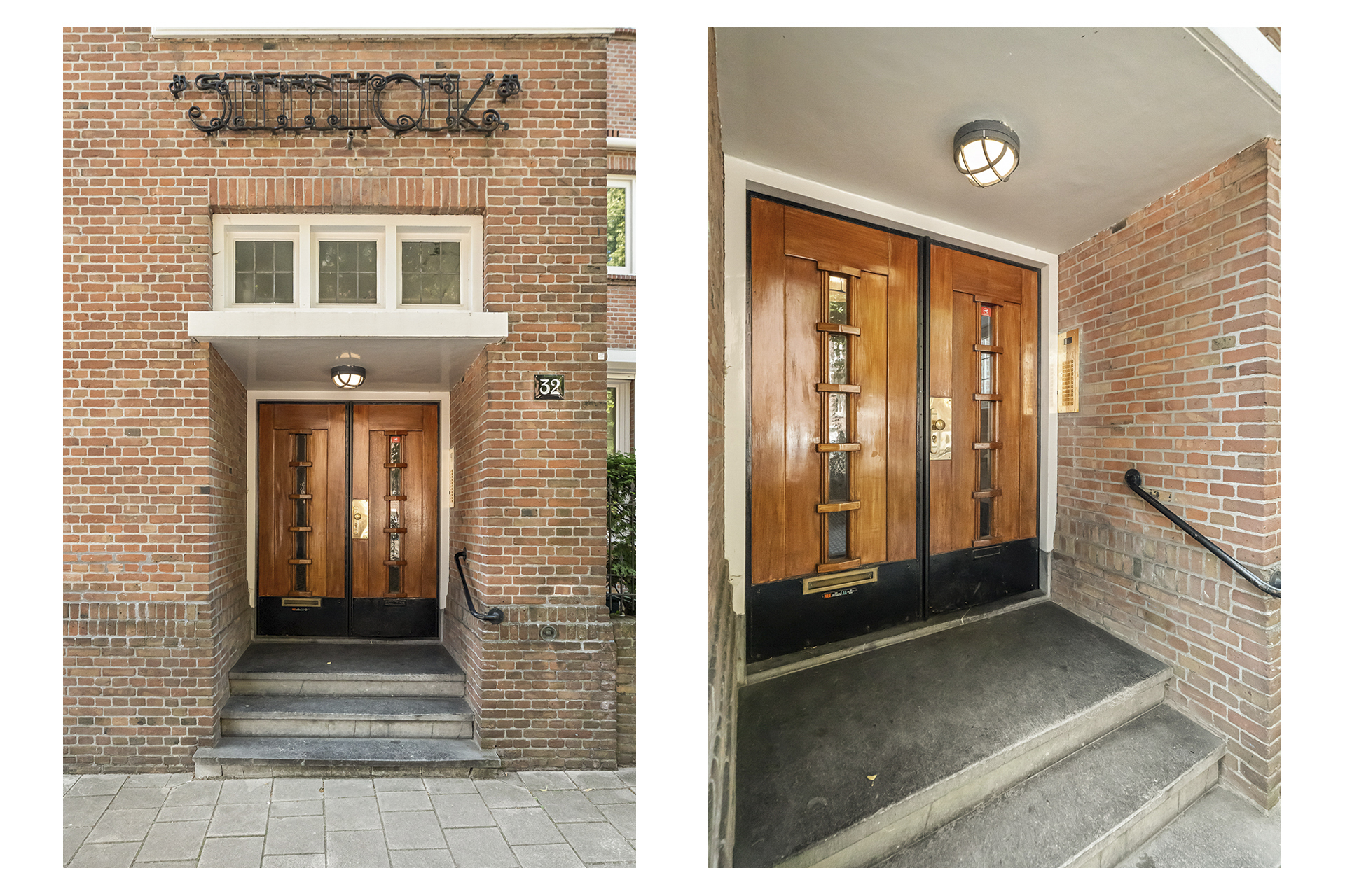 Entrance of Emmastraat 32